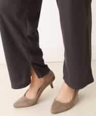 K2LFM14039 a.v.v(アー・ヴェ・ヴェ) 【セットアップ対応】リブパンツ[WEB限定サイズ] ライトグレー