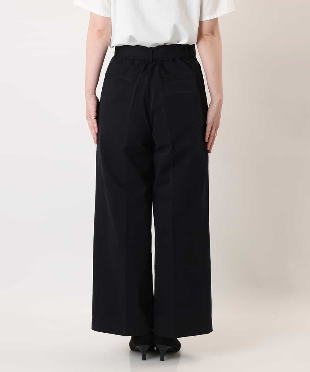 K2LFP25059 a.v.v(アー・ヴェ・ヴェ) ハイウエストチノワイドパンツ ベージュ