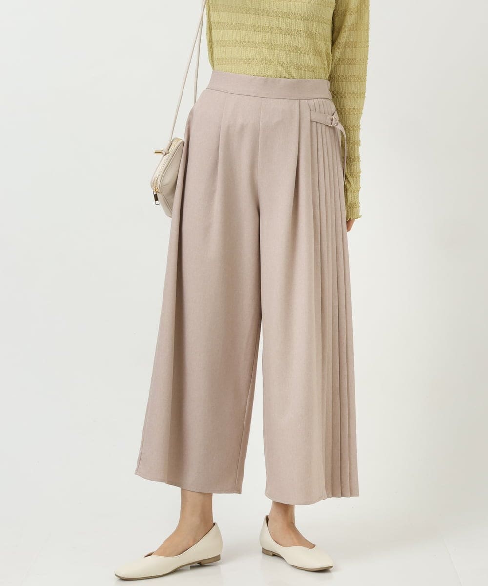 SIDE PLEATED WLDE TROUSERS ワイド スラックス 44 | hartwellspremium.com