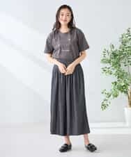 K2LGD07049 a.v.v(アー・ヴェ・ヴェ) シャンブレースカンツ ライトイエロー