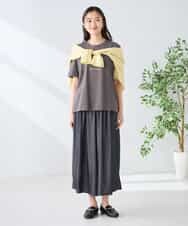 K2LGD07049 a.v.v(アー・ヴェ・ヴェ) シャンブレースカンツ ライトイエロー