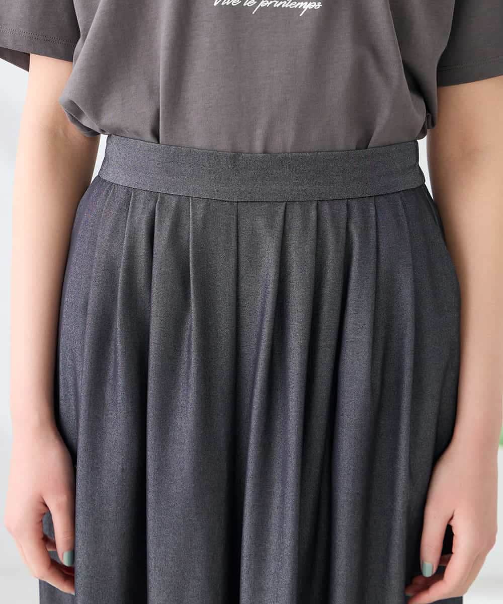 K2LGD07049 a.v.v(アー・ヴェ・ヴェ) シャンブレースカンツ ライトイエロー