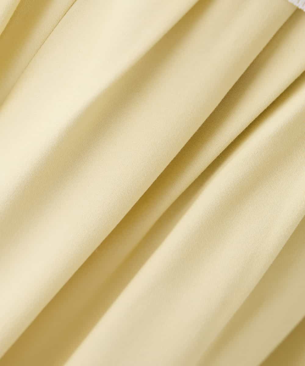 K2LGD07049 a.v.v(アー・ヴェ・ヴェ) シャンブレースカンツ ライトイエロー