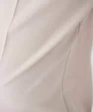 K2LGD11059 a.v.v(アー・ヴェ・ヴェ) 【接触冷感/UVカット】リネンライク2タックワイドパンツ【セットアップ対応/アンチピリング】 ネイビー