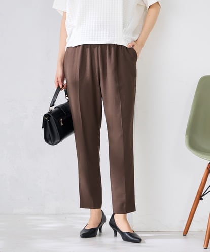 K2LGD14049 a.v.v ［支持率NO.1/接触冷感/速乾/UVカット/イージーケア］イージーテーパードパンツ