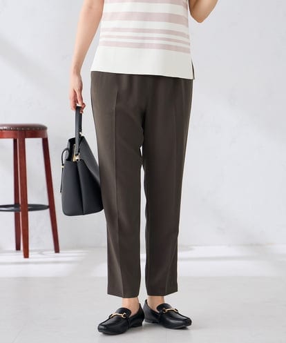 K2LGD14049 a.v.v ［支持率NO.1/接触冷感/速乾/UVカット/イージーケア］イージーテーパードパンツ