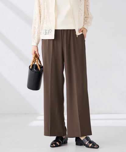 K2LGD15049 a.v.v ［支持率NO.1/接触冷感/速乾/UVカット/イージーケア］イージーワイドパンツ