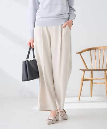 K2LGD17049 a.v.v ［支持率NO.1/接触冷感/速乾/UVカット/イージーケア］スッキリ見えワイドパンツ