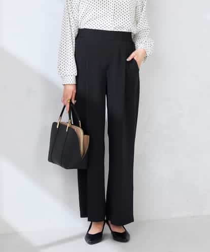 K2LGD17049 a.v.v ［支持率NO.1/接触冷感/速乾/UVカット/イージーケア］スッキリ見えワイドパンツ