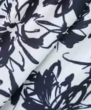 K2LGD36059 a.v.v(アー・ヴェ・ヴェ) イージープリントワイドパンツ アイボリー