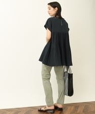 K2LGP01039 a.v.v(アー・ヴェ・ヴェ) ハイパーストレッチ美脚スリムパンツ ライトグレー