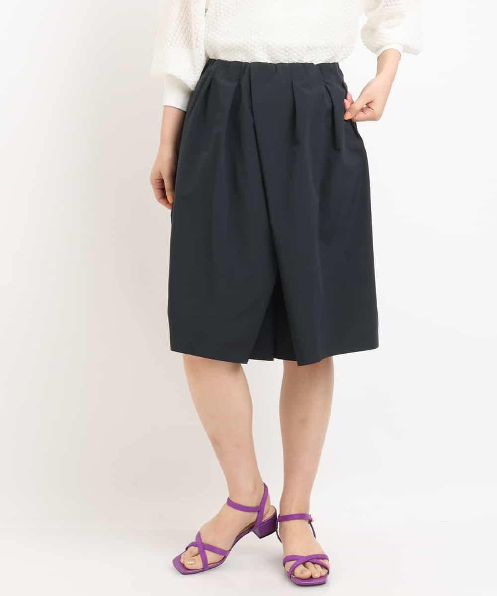 K2LGS25054 a.v.v(アー・ヴェ・ヴェ) タックインキュロットパンツ ネイビー
