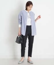 K2LGS26059 a.v.v(アー・ヴェ・ヴェ) ステップヘムスティックパンツ ブラック