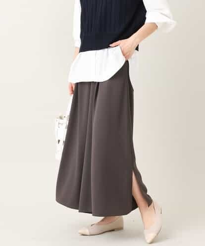 K2LGV20054 a.v.v サイドスリットフレアワイドパンツ