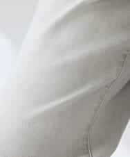 K2LHD08059 a.v.v(アー・ヴェ・ヴェ) サマーストレッチデニムストレートパンツ ライトブルー