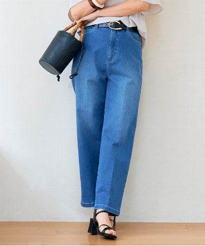 K2LHD10059  サマーデニムワイドパンツ