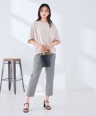 K2LHD39054 a.v.v(アー・ヴェ・ヴェ) スティックパンツ ブラック
