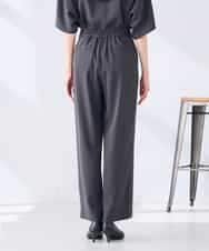 K2LHD41054 a.v.v(アー・ヴェ・ヴェ) 2タックワイドパンツ【セットアップ対応】 グレージュ