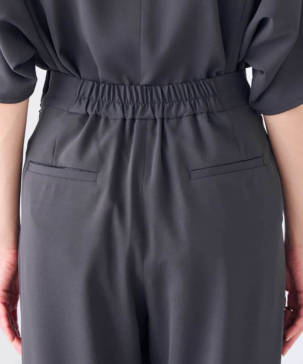 K2LHD41054 a.v.v(アー・ヴェ・ヴェ) 2タックワイドパンツ【セットアップ対応】 グレージュ