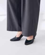 K2LHD41054 a.v.v(アー・ヴェ・ヴェ) 2タックワイドパンツ【セットアップ対応】 グレージュ