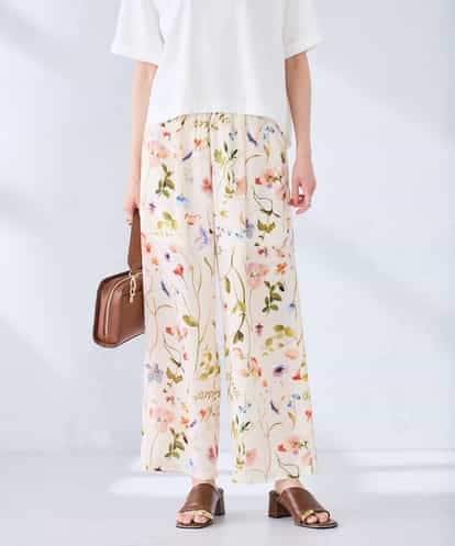 K2LHD43059 a.v.v プリントワイドイージーパンツ