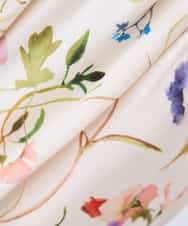 K2LHD43059 a.v.v(アー・ヴェ・ヴェ) プリントワイドイージーパンツ アイボリー