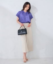 K2LHD45049 a.v.v(アー・ヴェ・ヴェ) クロップドパンツ ベージュ