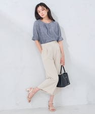 K2LHD45049 a.v.v(アー・ヴェ・ヴェ) クロップドパンツ ベージュ