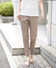 K2LHV01044 a.v.v(アー・ヴェ・ヴェ) ハイパーストレッチスリムパンツ モカベージュ