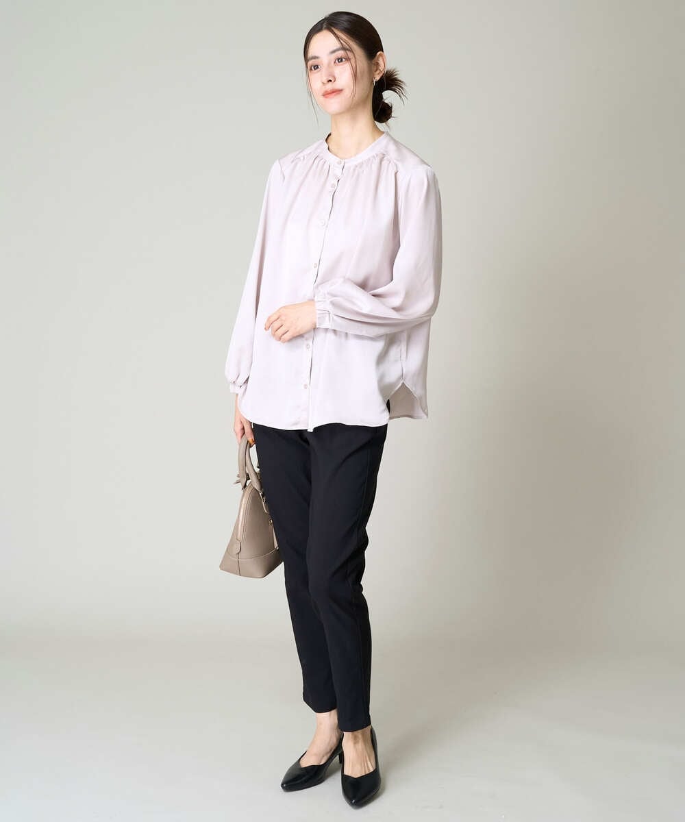K2LHV01044 a.v.v(アー・ヴェ・ヴェ) ハイパーストレッチスリムパンツ ブラック