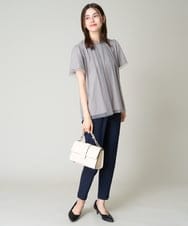K2LHV01044 a.v.v(アー・ヴェ・ヴェ) ハイパーストレッチスリムパンツ ブラック