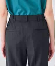 K2LJD10054 a.v.v(アー・ヴェ・ヴェ) ［支持率NO.1/イージーケア/洗える］ラク魅せスッキリストレートパンツ ベージュチェック
