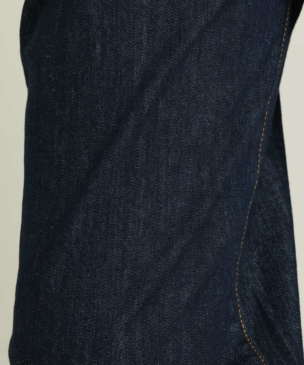 K2LJP10049 a.v.v(アー・ヴェ・ヴェ) 【XS～XL】ワイドデニムパンツ ベージュ