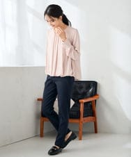 K2LTA01049 a.v.v(アー・ヴェ・ヴェ) ハイパーストレッチスリムパンツ グレージュ