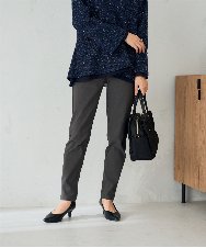 K2LTA01049 a.v.v(アー・ヴェ・ヴェ) ハイパーストレッチスリムパンツ グレージュ