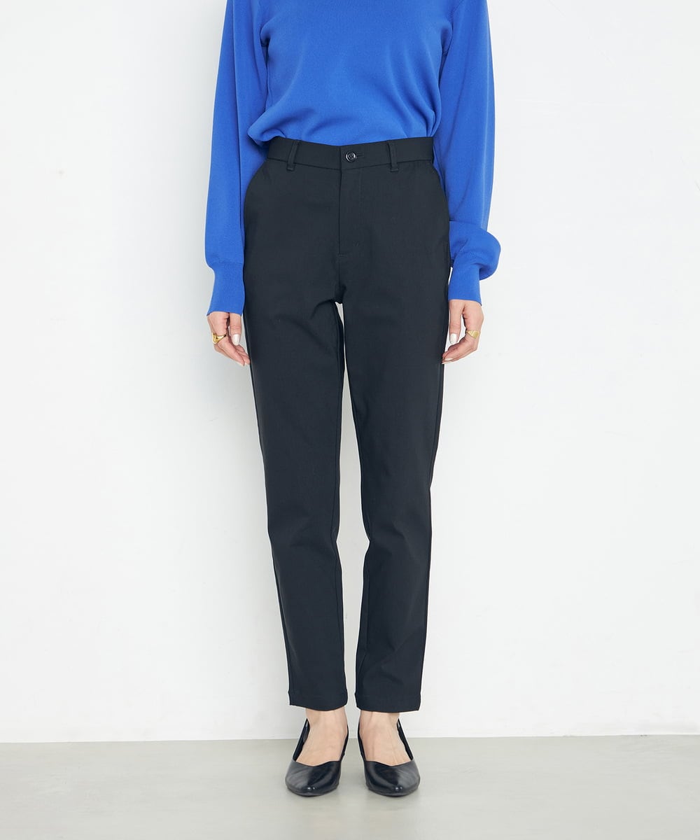 K2LTA01049 a.v.v(アー・ヴェ・ヴェ) ハイパーストレッチスリムパンツ グレージュ