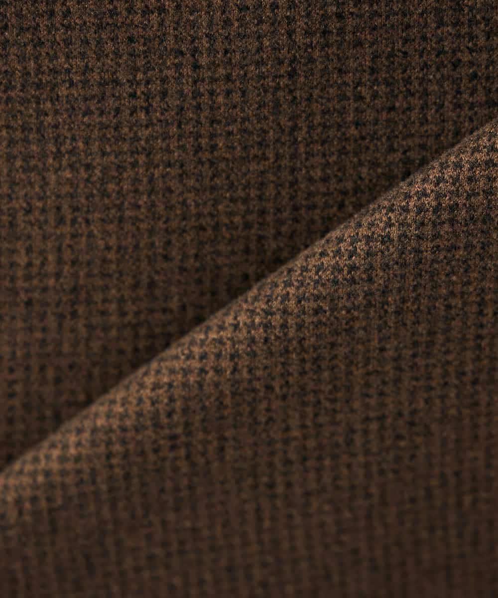 K2PBD02069 a.v.v(アー・ヴェ・ヴェ) 千鳥ジャガードジャンスカ ブラウン