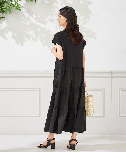 K2PHA03059 a.v.v バックティアードワンピース【WEB限定】