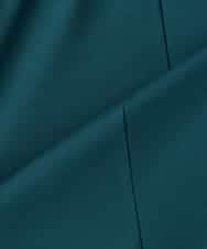 K2PHA08069 a.v.v(アー・ヴェ・ヴェ) 【接触冷感/UVカット/イージーケア】ウエストギャザーリラクシングワンピース グリーン
