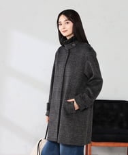 K2UAD04179 a.v.v(アー・ヴェ・ヴェ) ステンカラーミディコート ブラウン