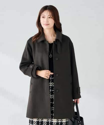 K2UAD04179 a.v.v ステンカラーミディコート