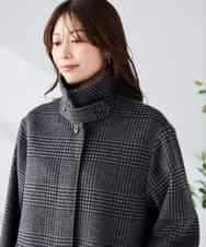 K2UAD04179 a.v.v(アー・ヴェ・ヴェ) ステンカラーミディコート ブラウン