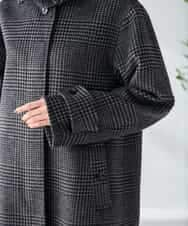 K2UAD04179 a.v.v(アー・ヴェ・ヴェ) ステンカラーミディコート ブラウン