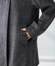 K2UAD04179 a.v.v(アー・ヴェ・ヴェ) ステンカラーミディコート ブラウン