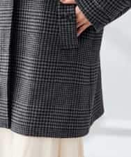 K2UAD04179 a.v.v(アー・ヴェ・ヴェ) ステンカラーミディコート ブラウン