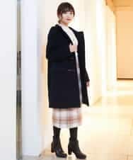 K2UAG09149 a.v.v(アー・ヴェ・ヴェ) ベーシックダッフルコート[WEB限定サイズ] ホワイト