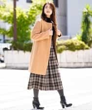 K2UAJ01139 a.v.v(アー・ヴェ・ヴェ) 2WAYフーテッドコート ブルー