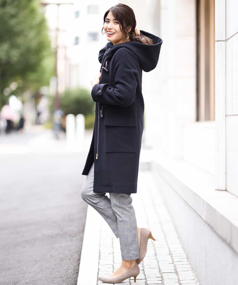 元のガウチョ パンツ ダッフル コート 人気のファッショントレンド