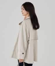 K2UDD02119 a.v.v(アー・ヴェ・ヴェ) ミドルトレンチコート アイボリー