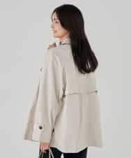 K2UDD02119 a.v.v(アー・ヴェ・ヴェ) ミドルトレンチコート アイボリー